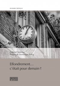 Effondrement... c'était pour demain?