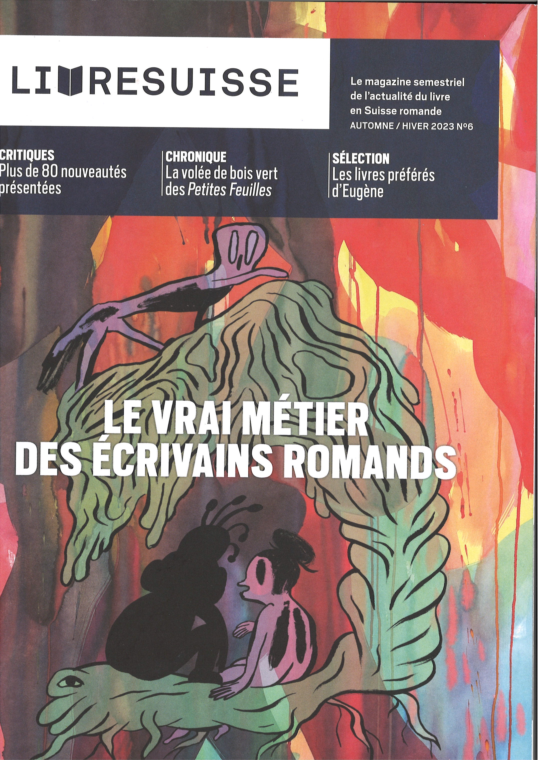 Livresuisse n° 6, automne-hiver 2023