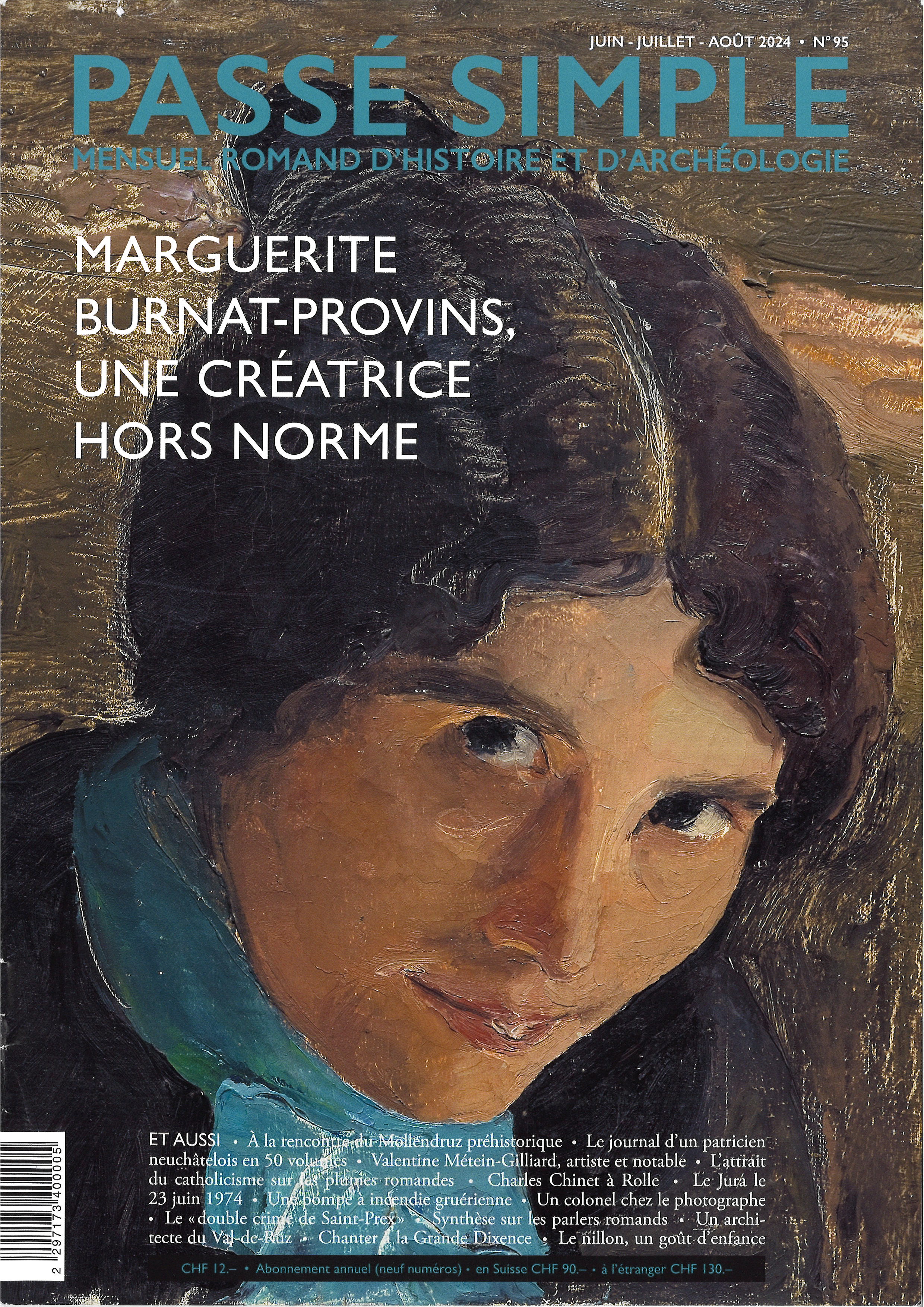 Passé simple: mensuel romand d'histoire et d'archéologie. N° 95, juin-juillet-août 2024