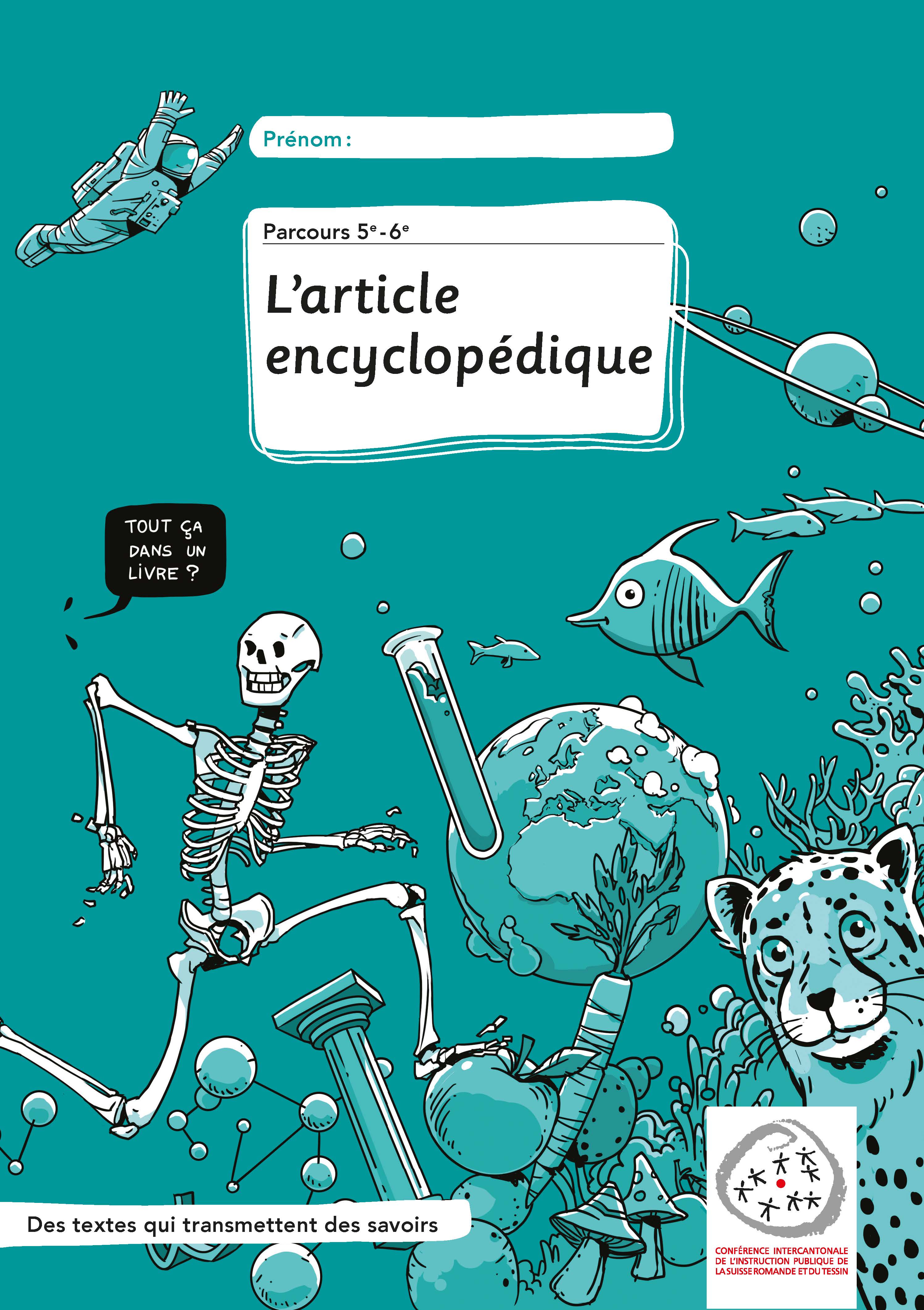 5e-6e - Français - Nouveau MER - Parcours - Série verte - Cahier d'activités: L'article encyclopédique