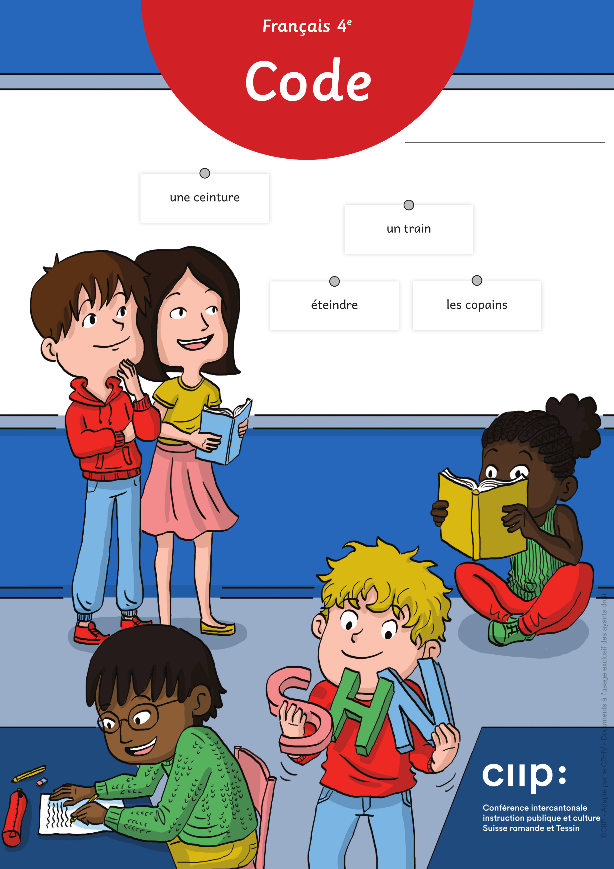 4H - Français: Code. Geste et technique d'écriture. Textes. Fonctionnement de la langue [2025]