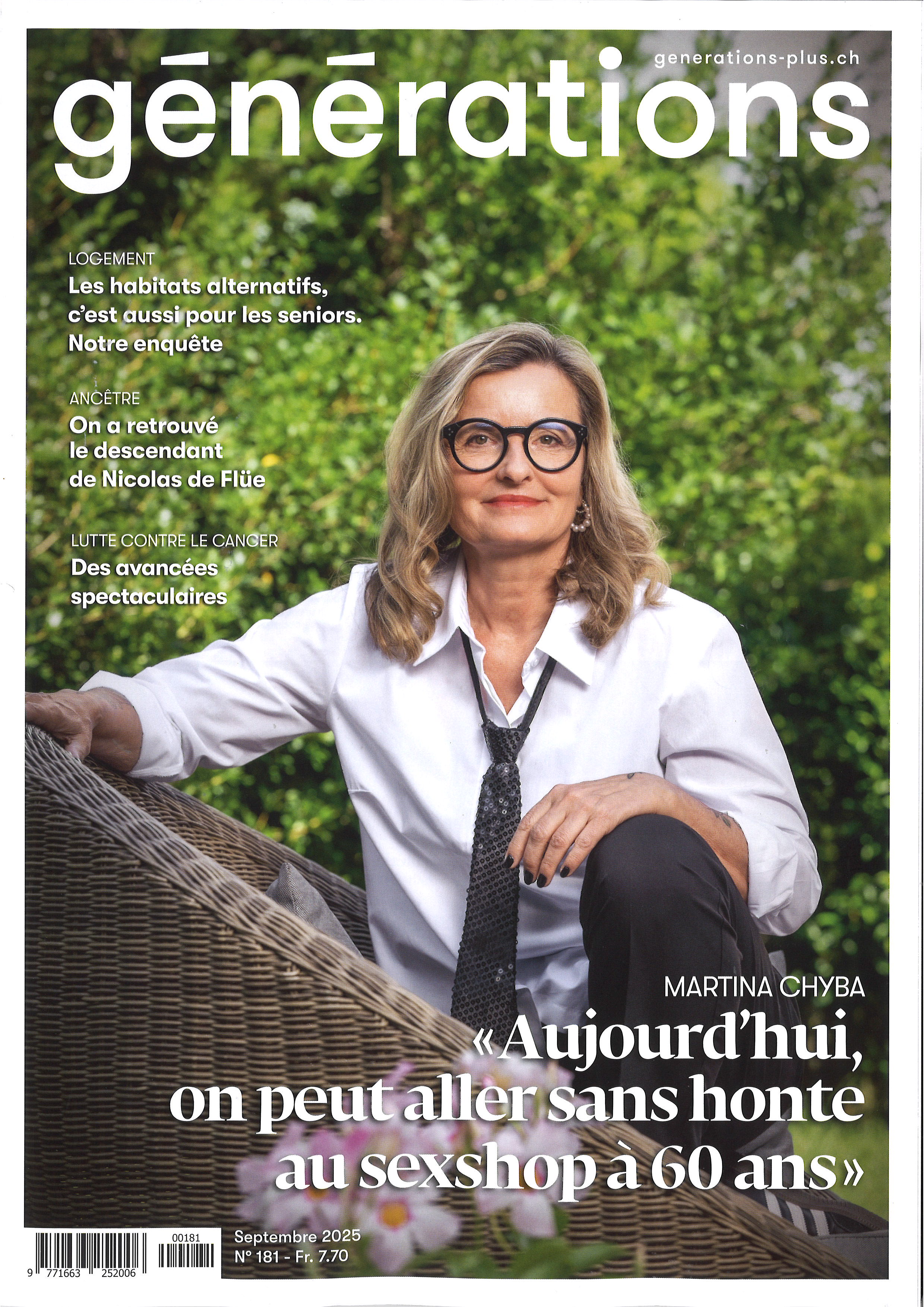 Générations:n° 181, septembre 2025