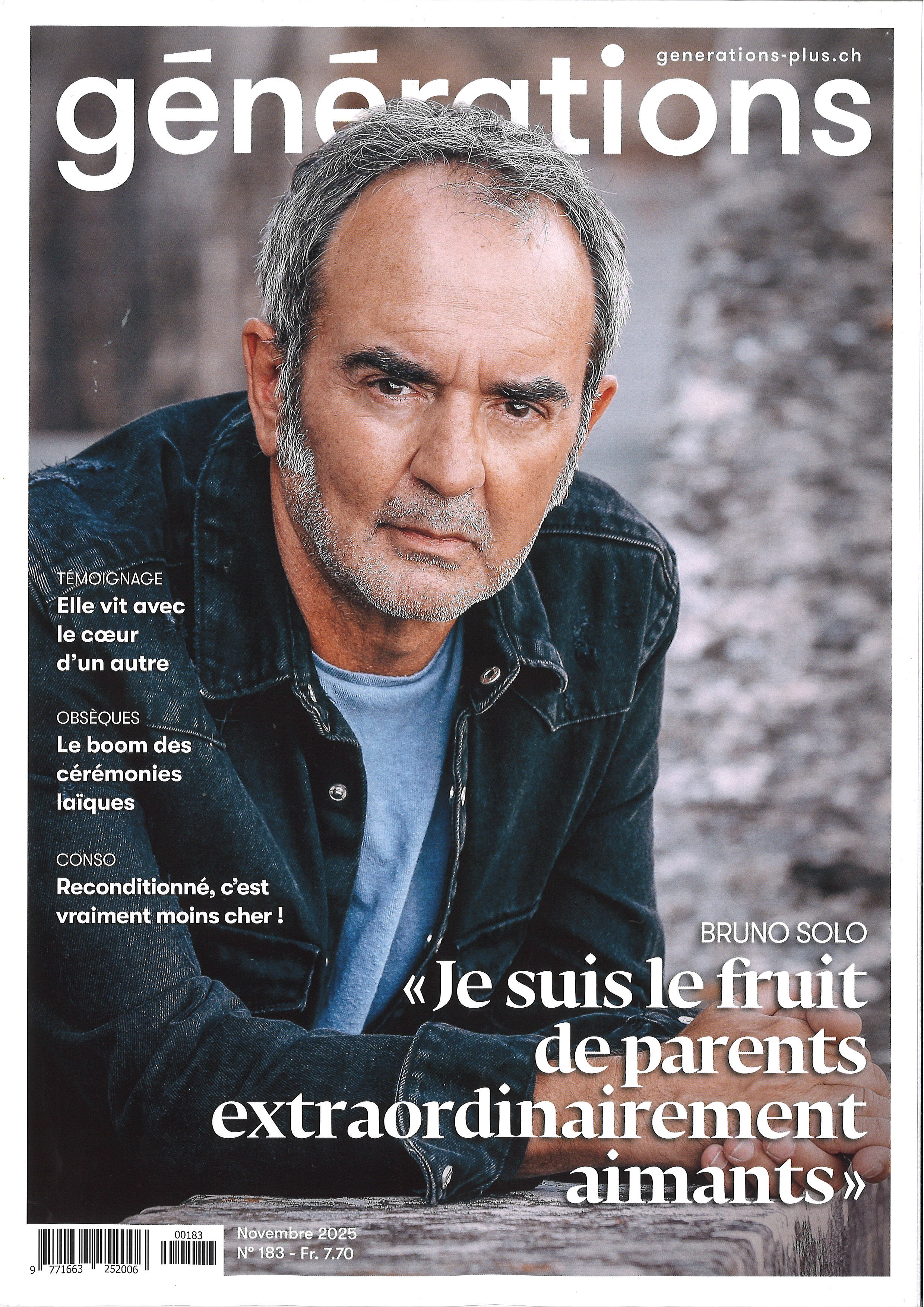 Générations:n° 183, novembre 2025