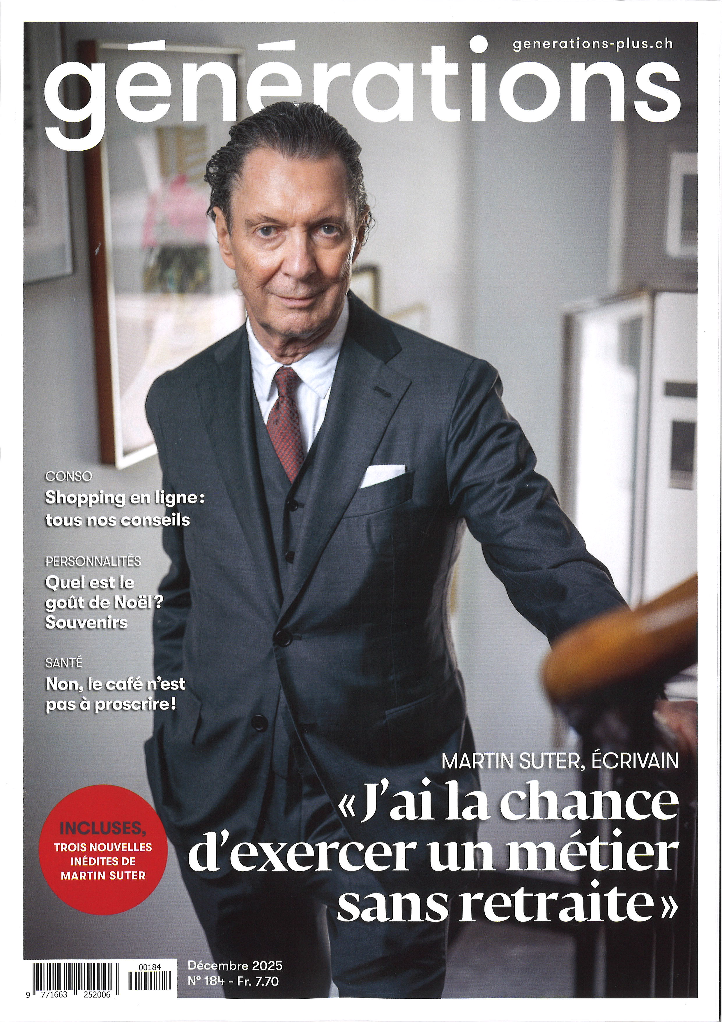 Générations: n° 184, décembre 2025