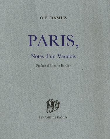 Paris: notes d'un Vaudois