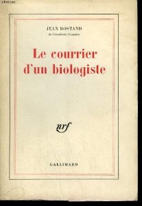 Le courrier d'un biologiste