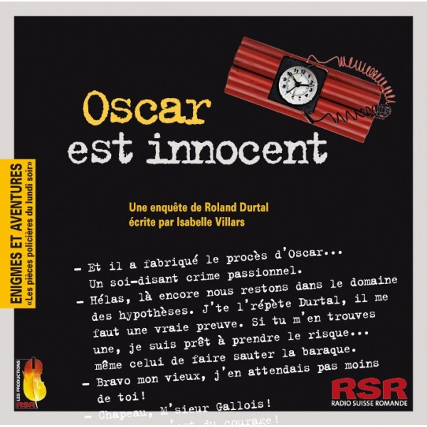 Une enquête de Roland Durtal: Oscar est innocent