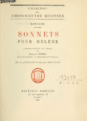 Sonnets pour Hélène