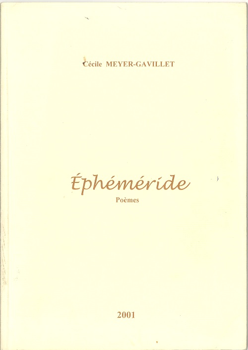 Ephéméride: poèmes