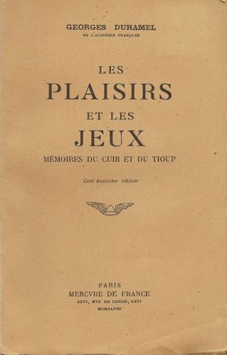 Les plaisirs et les jeux