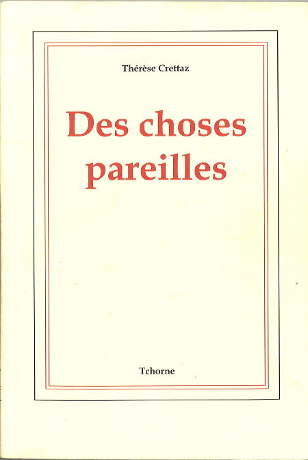 Des choses pareilles